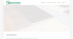Desktop Screenshot of galabau-maschmann.de